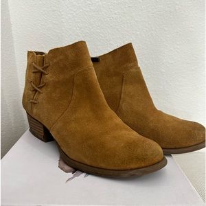 Jessica Simpson suede bootie